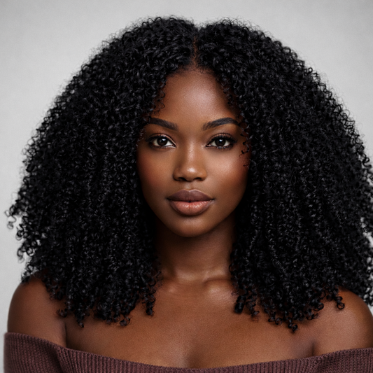 Halo Coil | Premium Reusable Crochet Human Hair