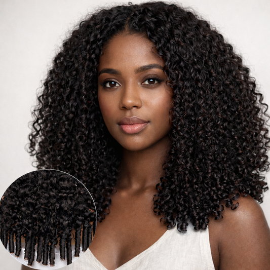 Halo Curl | Premium Reusable Crochet Human Hair